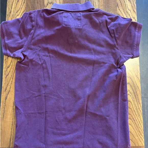 Aeropostale Men's Polo Shirt in Deep Purple - Picture 3 of 5